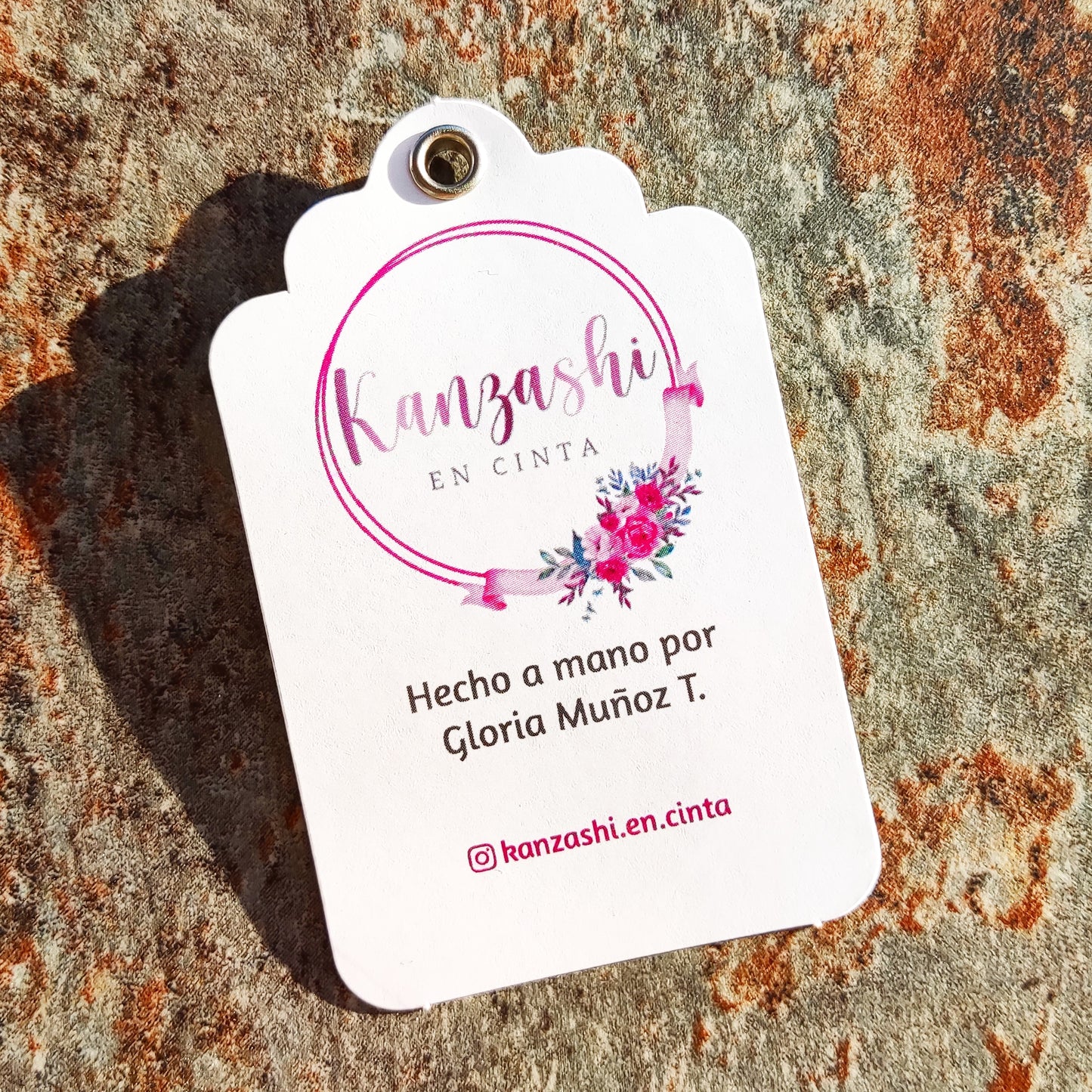 100 Etiquetas personalizadas 8x5 cm