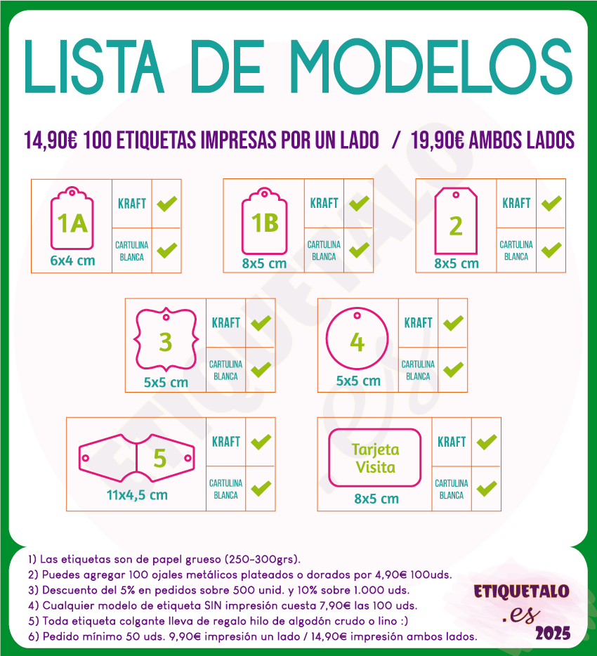 Big Pack Emprende - Etiquetas Personalizadas